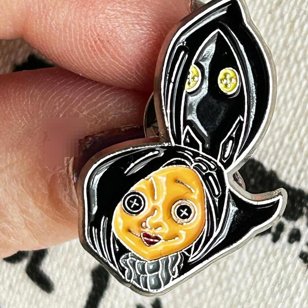 Coraline Enamel Lapel Pin